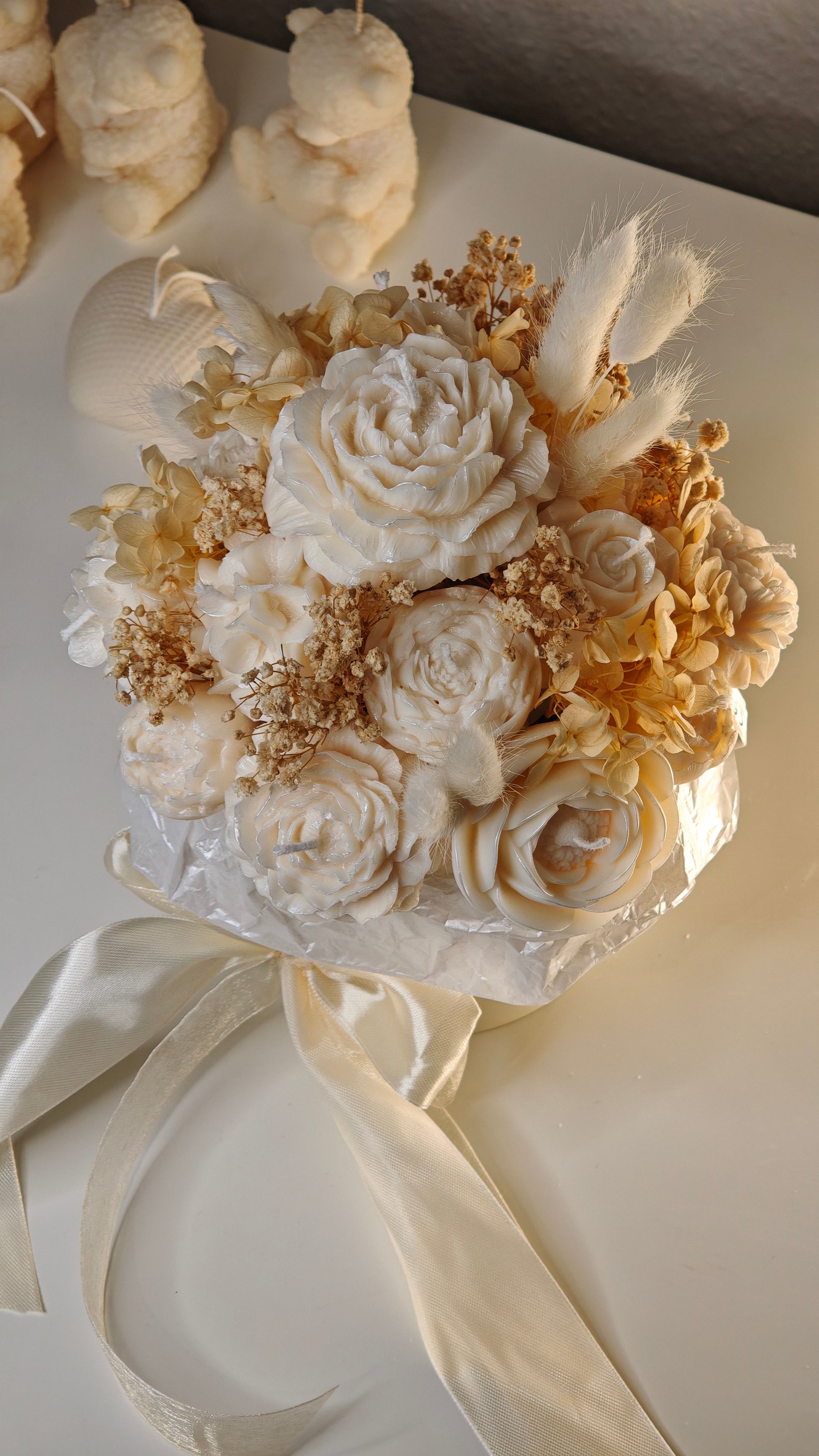 Floral Candle Bouquet No. 01